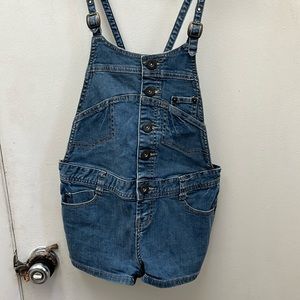 ZD Premium  Jean Shorts Overalls Size 1